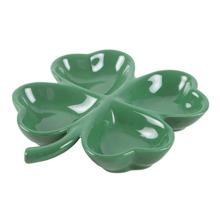 Something Different - Lucky Four-Leaf Clover St. Patrick's Day Trinket Tray