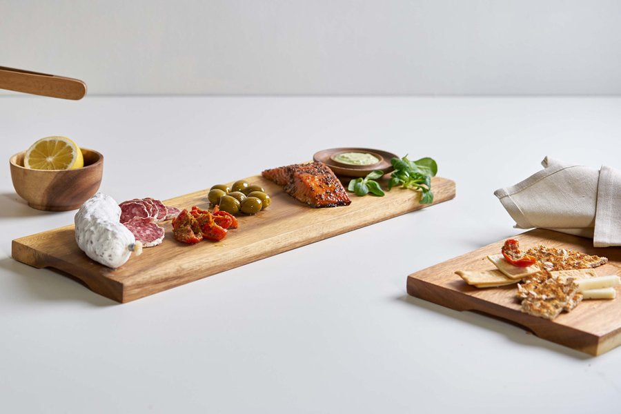 Food board acacia “Eat good on wood”