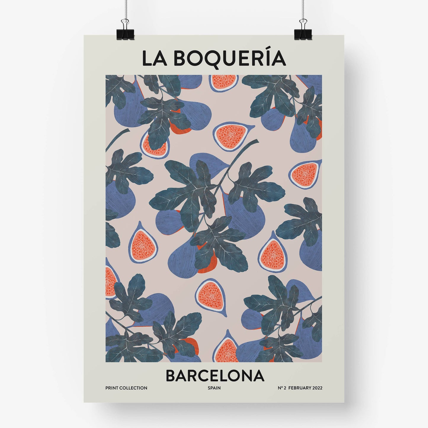El buen limón - Fruit market Barcelona Art print