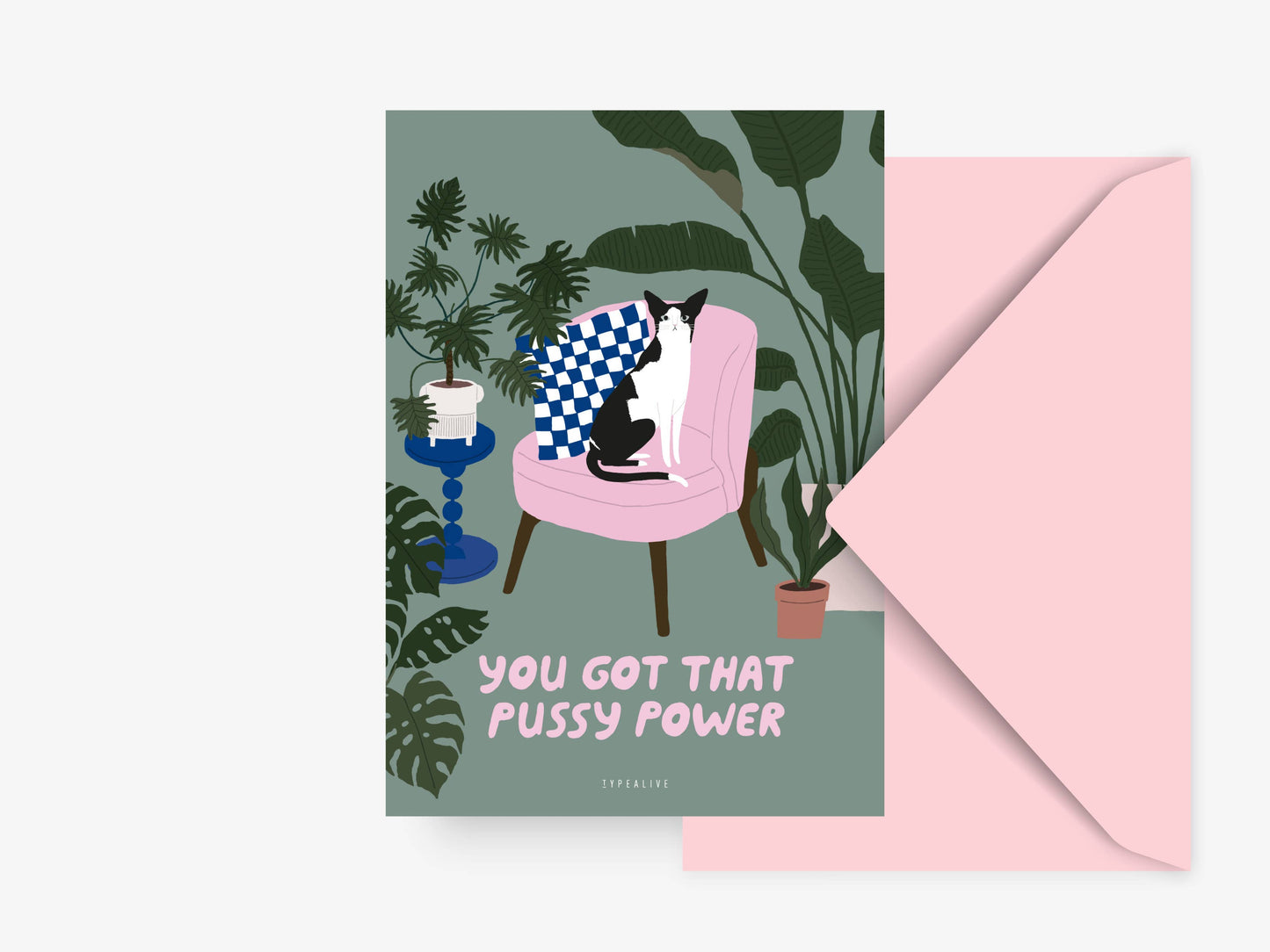 typealive - Postcard / Petisfaction "Cats" Pussy Power