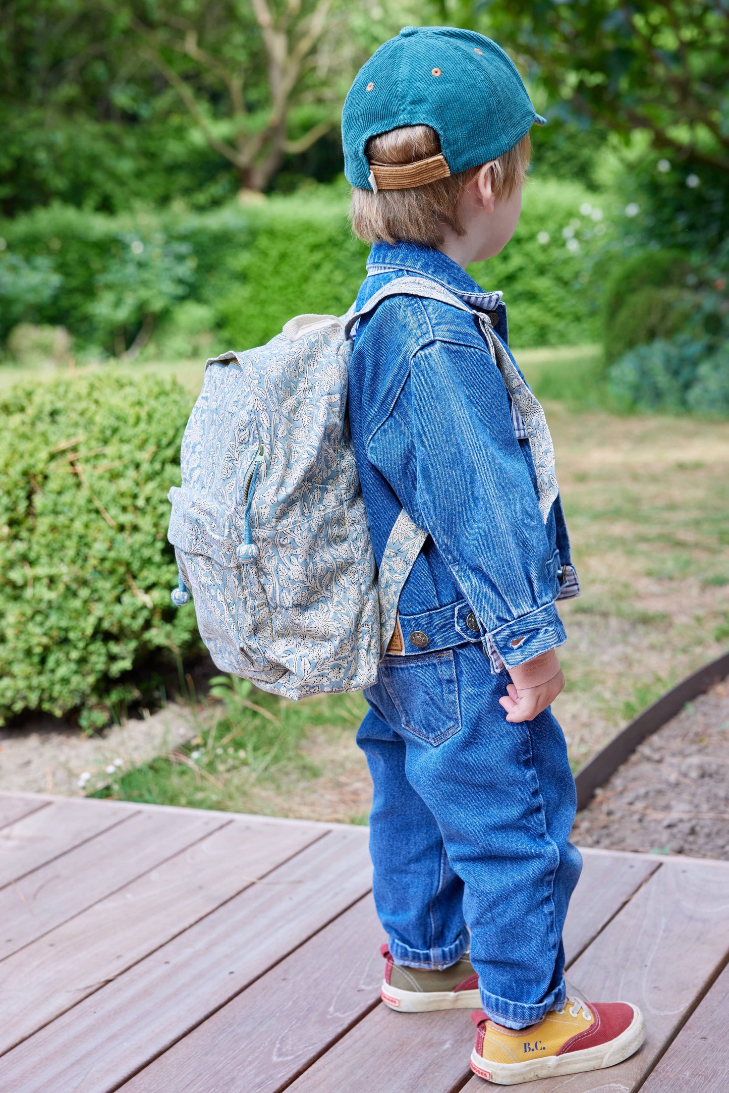 Bonheur du Jour - Biscotto Backpack - Goa Blue Green
