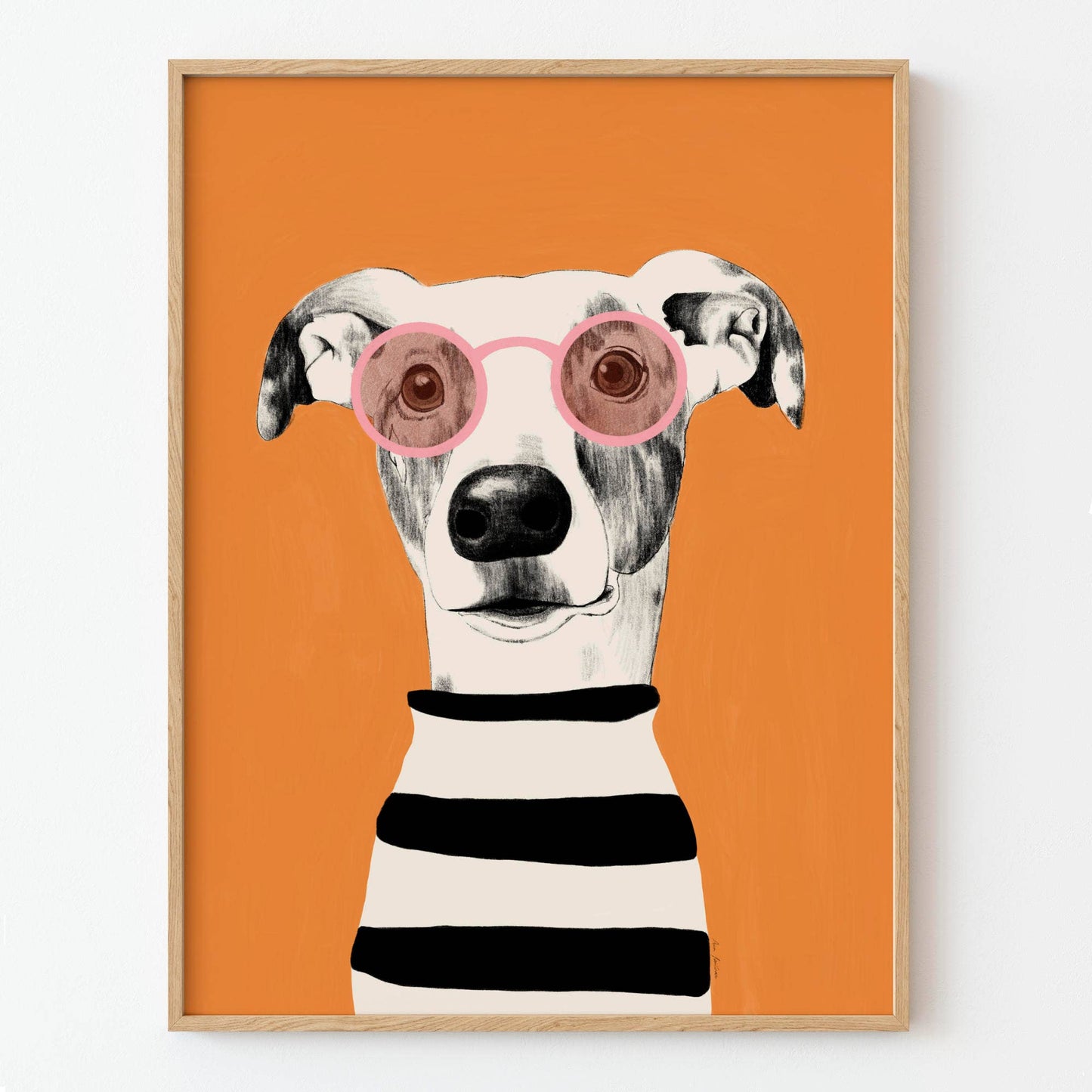 El buen limón - "Dog portrait" art Print