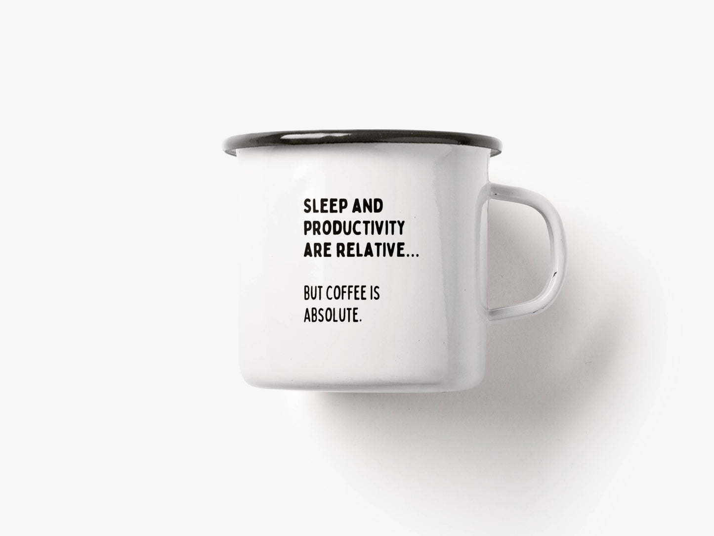 typealive - Enamel mug / Relative