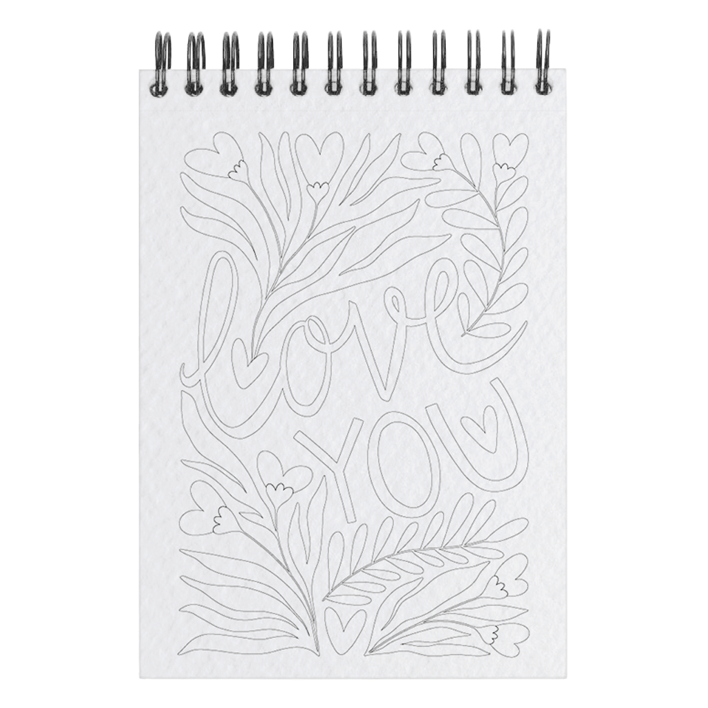 Maison Joliette - A6 coloring book - Love