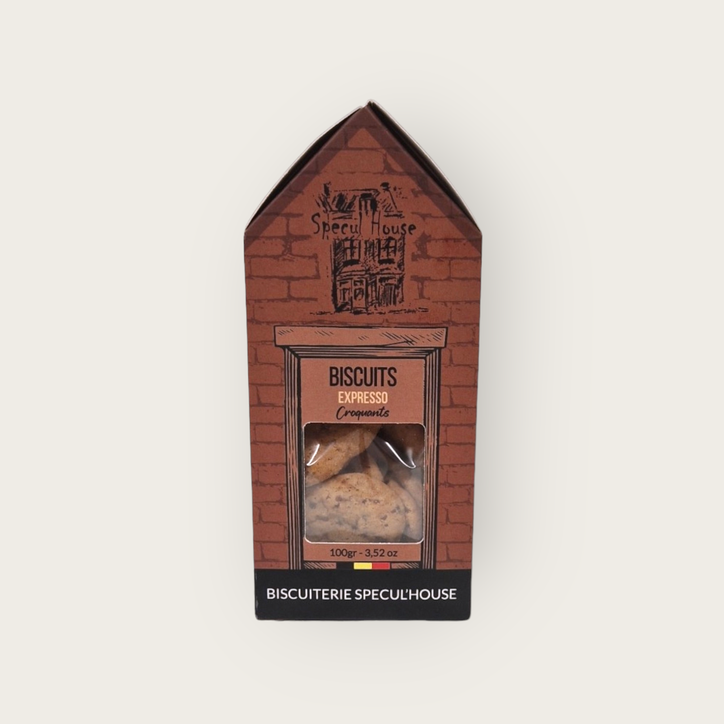 SPECUL'HOUSE - Expresso 'crunchy' cookies - 100 g