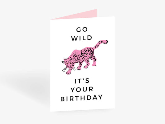 typealive - Greeting Card/Go Wild No. 1