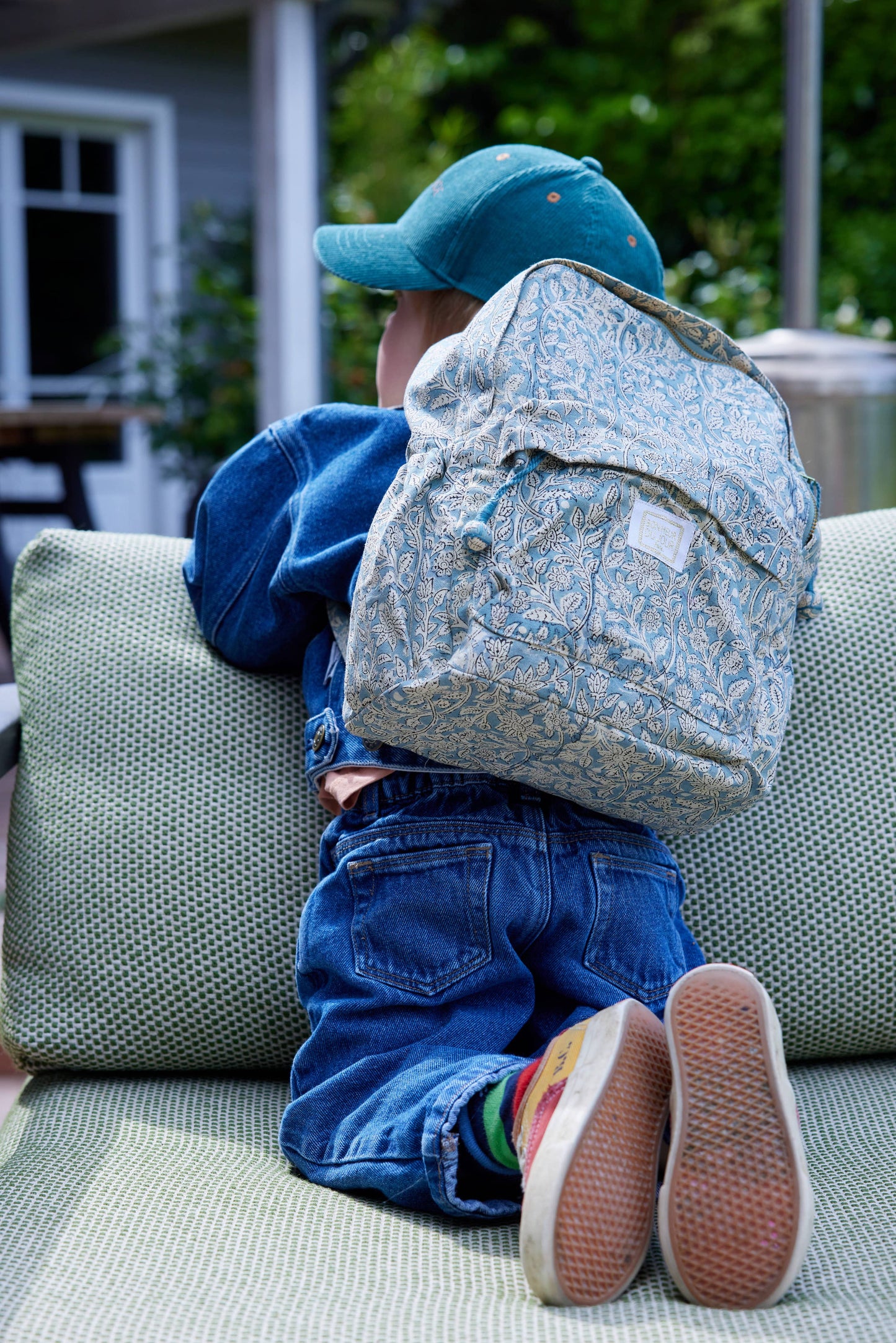 Bonheur du Jour - Biscotto Backpack - Goa Blue Green