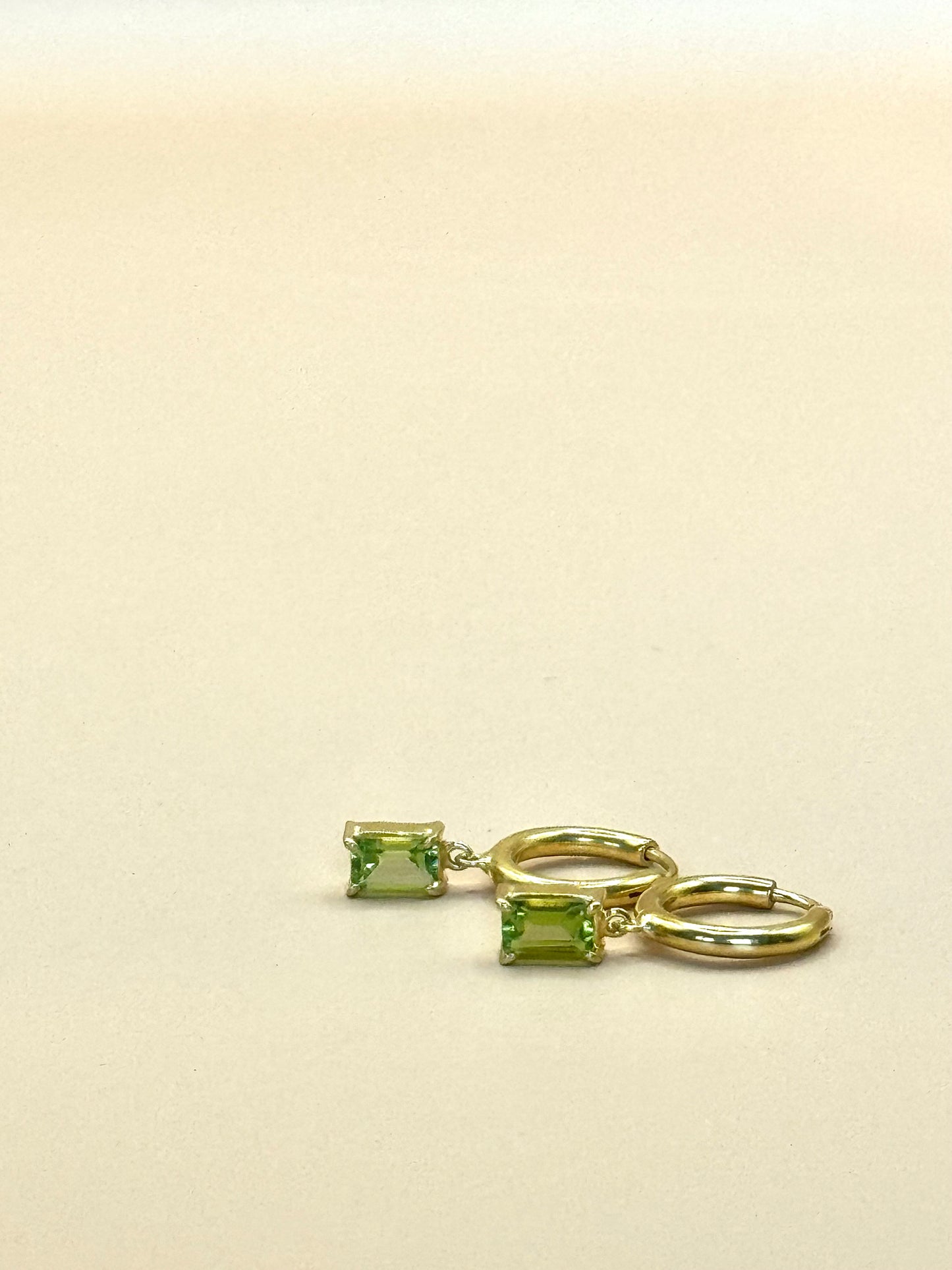 Kae Peridot Hoops