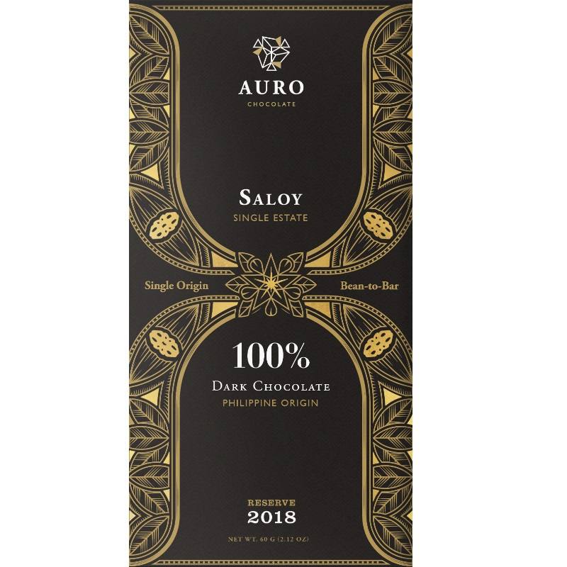 Auro Chocolate: Auro Saloy 100% Cacao