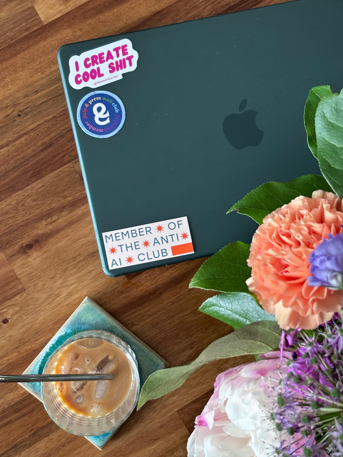 Anti-AI Club Sticker