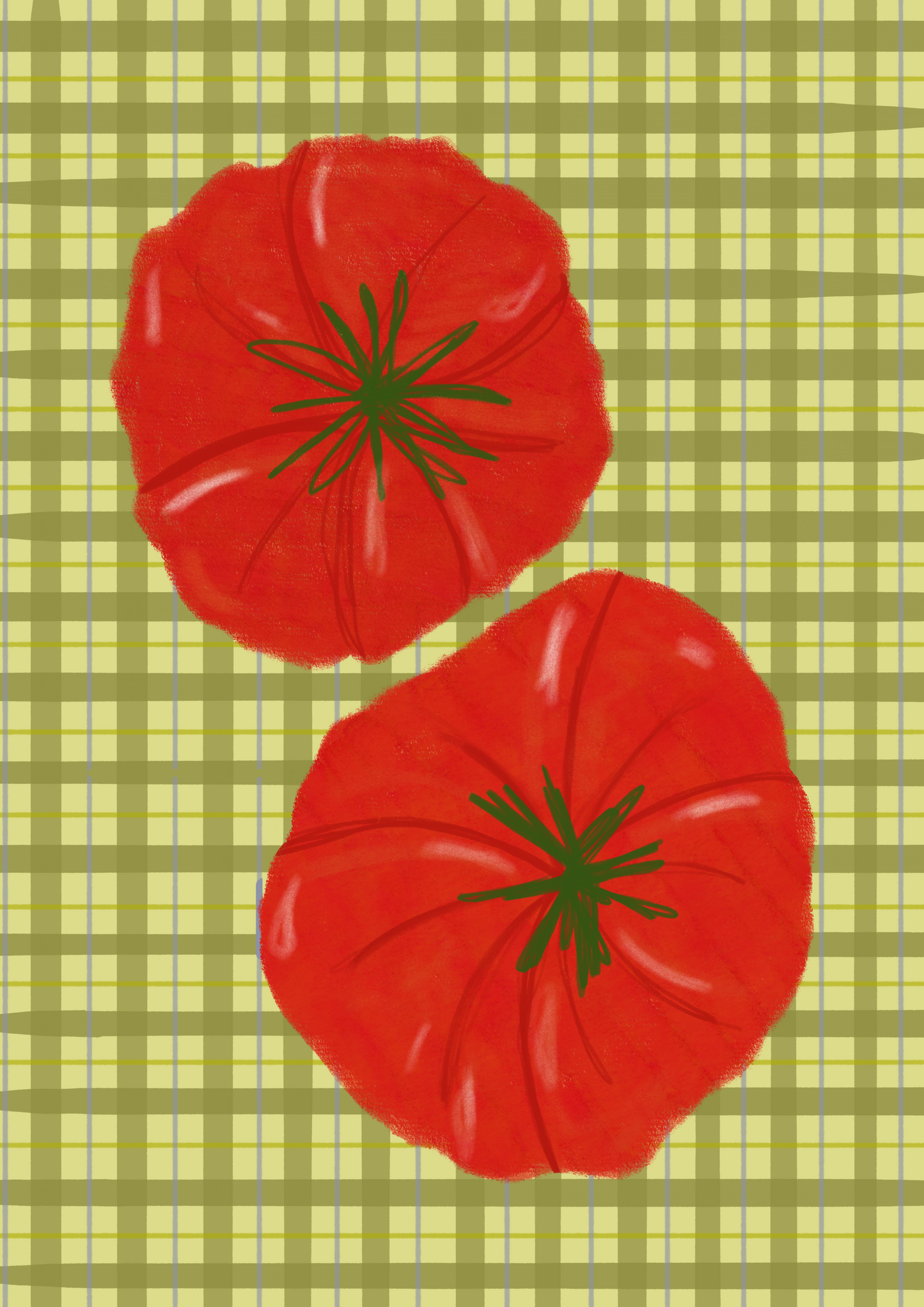 Tomato Picnic Print