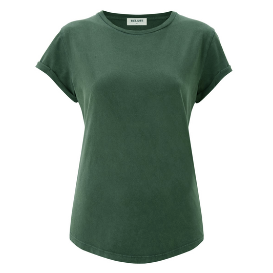 Tiesjurt Jael T-Shirt - Stone Green