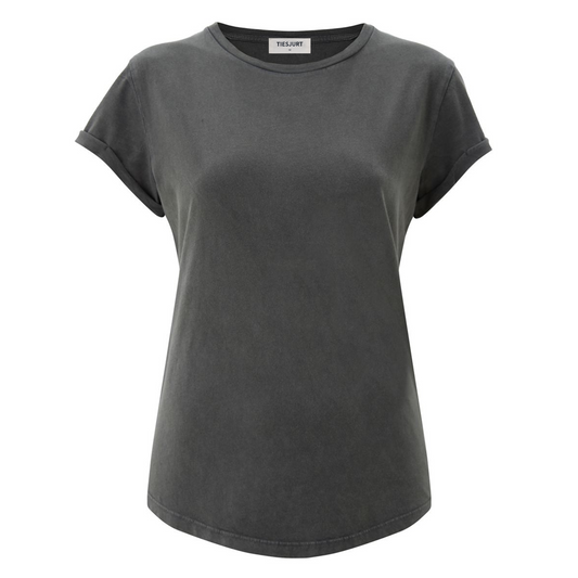 Tiesjurt Jael T-Shirt - Stone Grey
