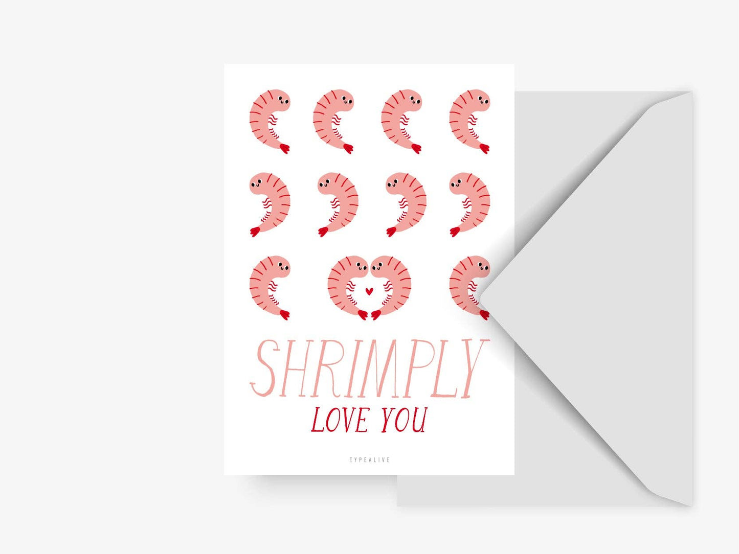typealive - Postcard/Shrimply Love