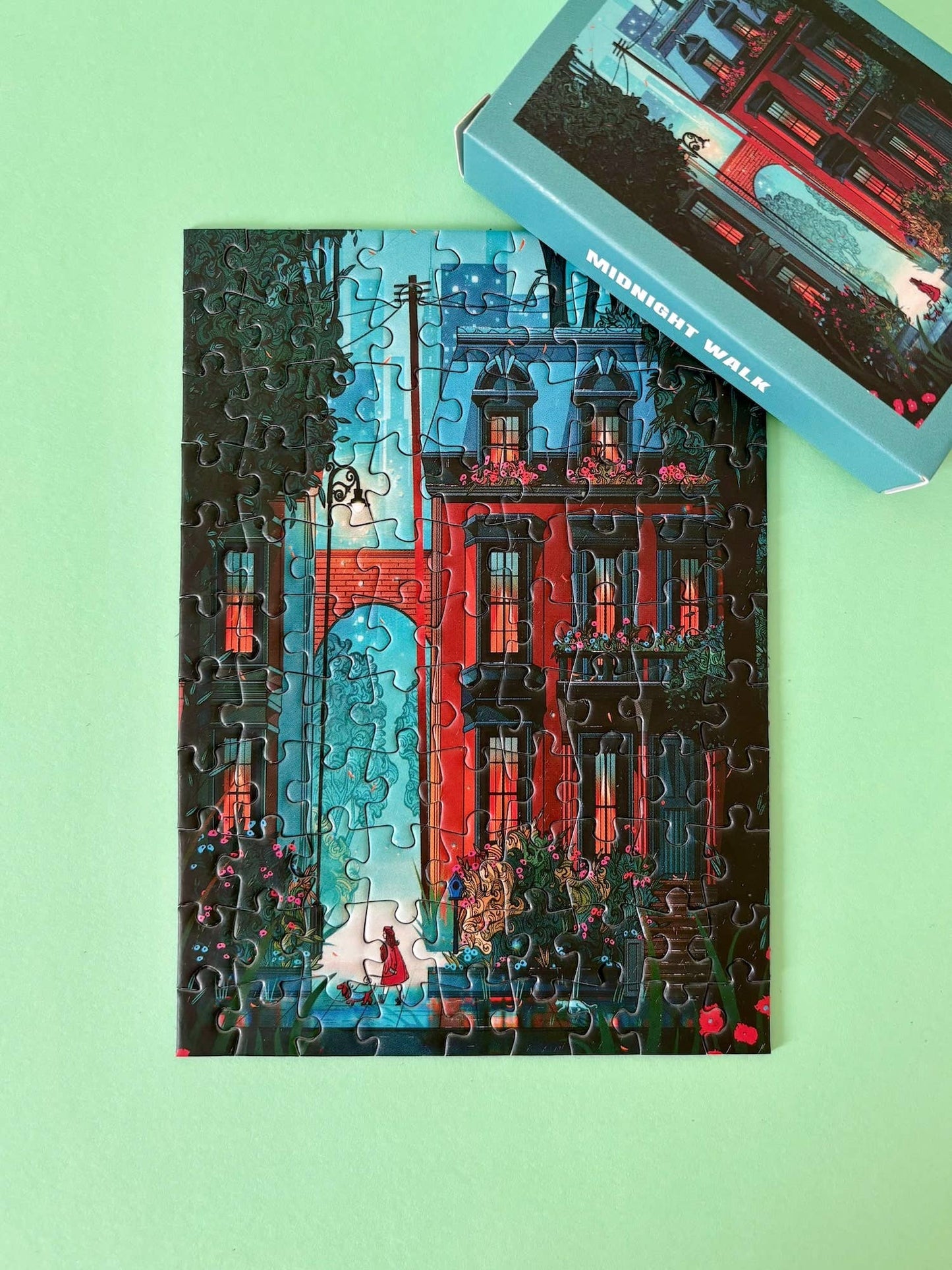 Piecely Puzzles - Mini-Puzzle Midnight Walk, 99 pieces