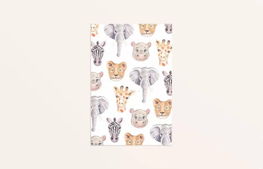 FRITSY - Greeting Card Safari Animals