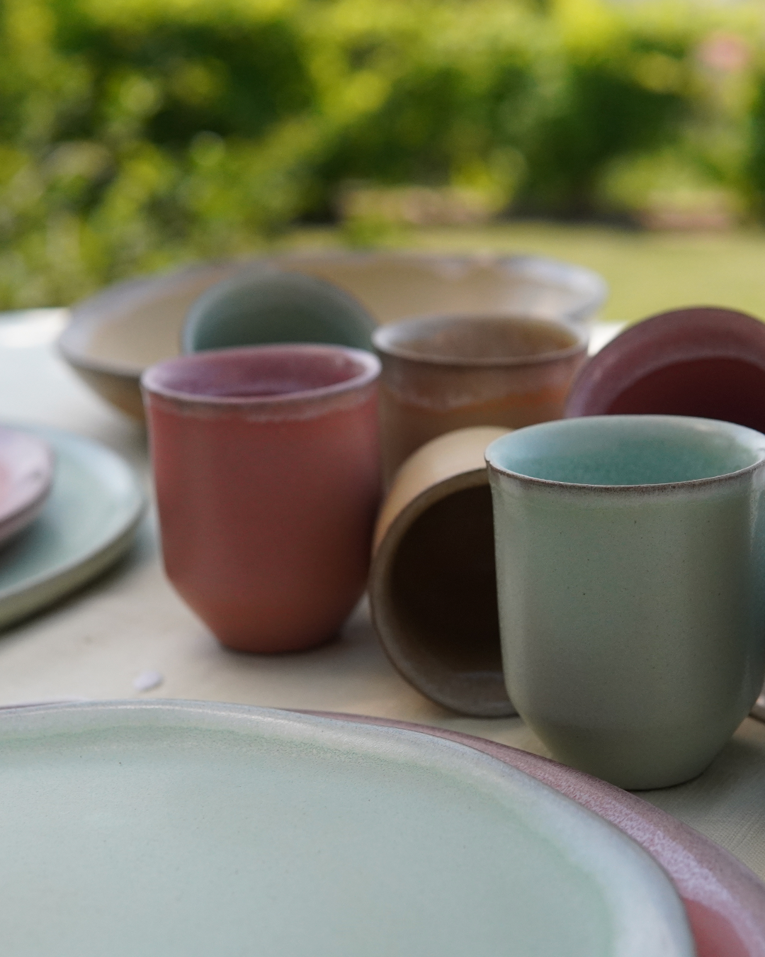 Maria Portugal Terracota - Green Espresso Cup Aveiro