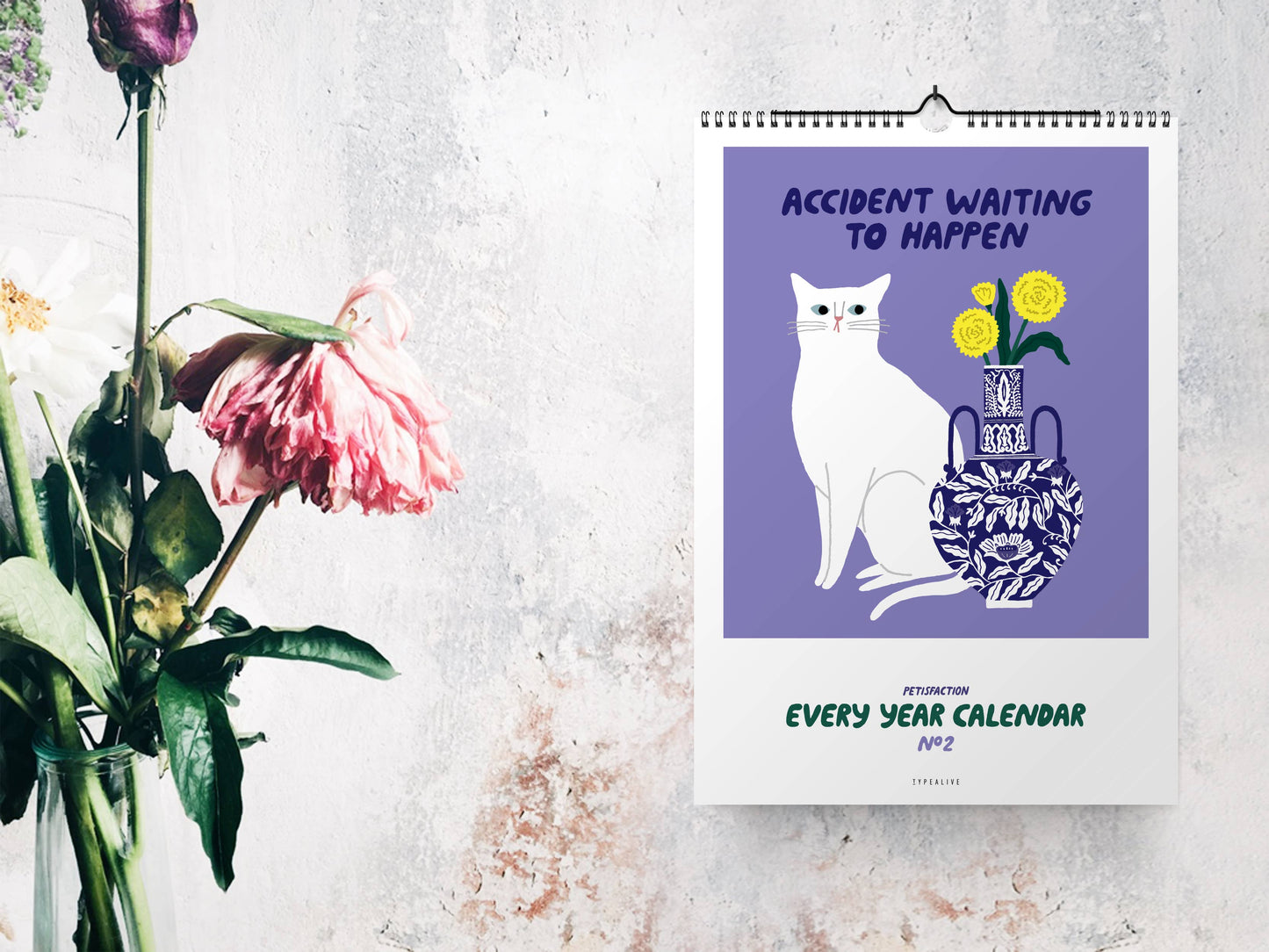 typealive - Wall Calendar / Petisfaction "Cats" No. 2
