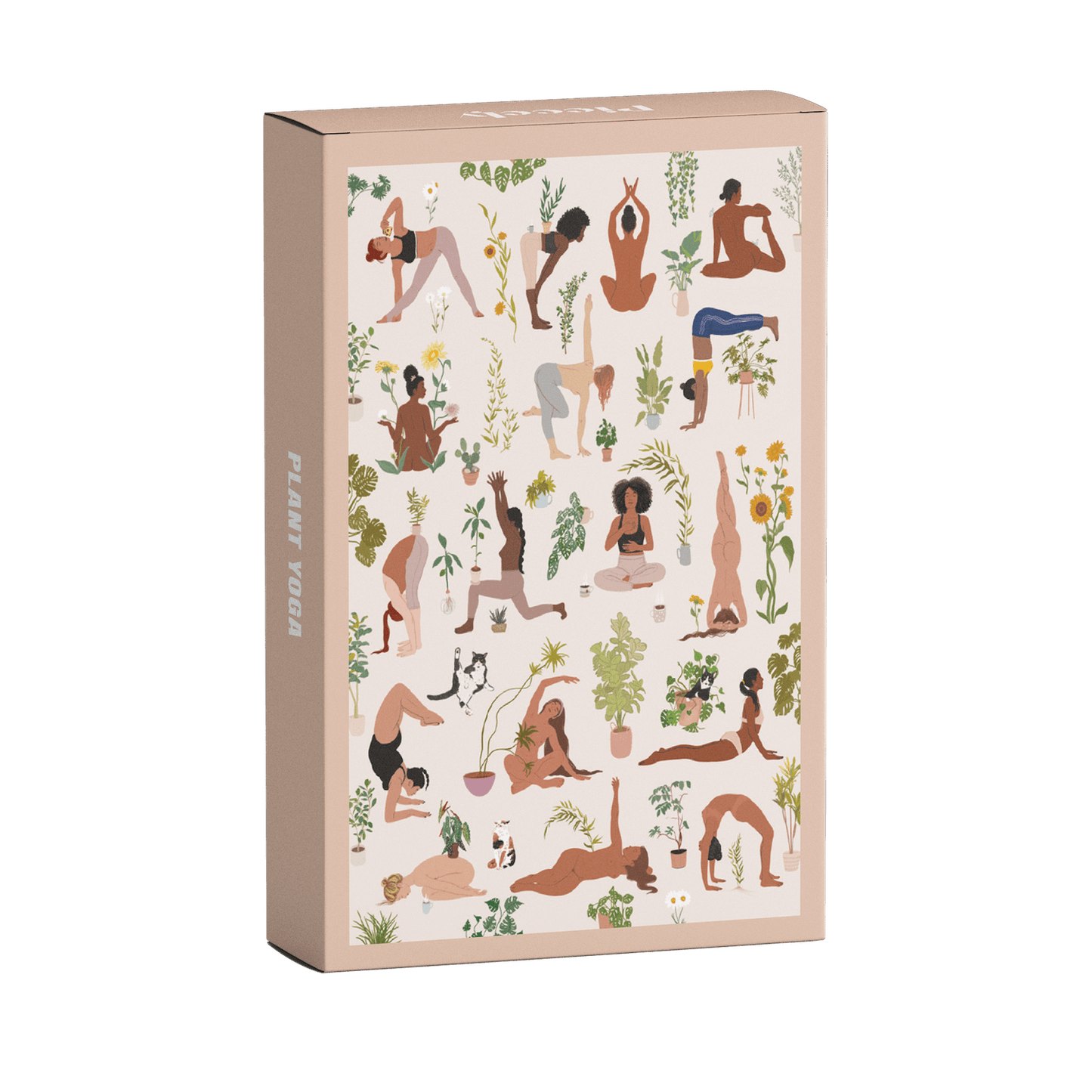 Piecely Puzzles - Mini-Puzzle Plant Yoga, 99 pieces