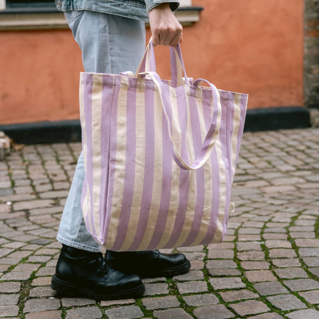 OMOM - Striped tote bag Original - several colors