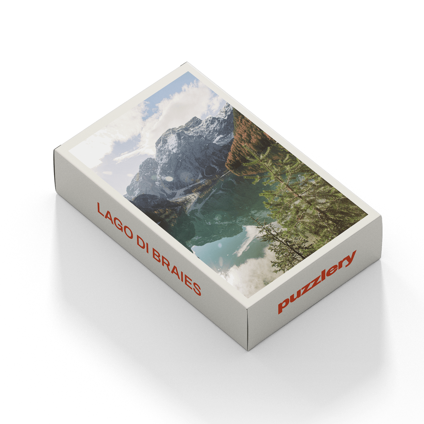 Piecely Puzzles - Mini-Puzzle Lago Di Braies, 99 Pieces - Puzzlery