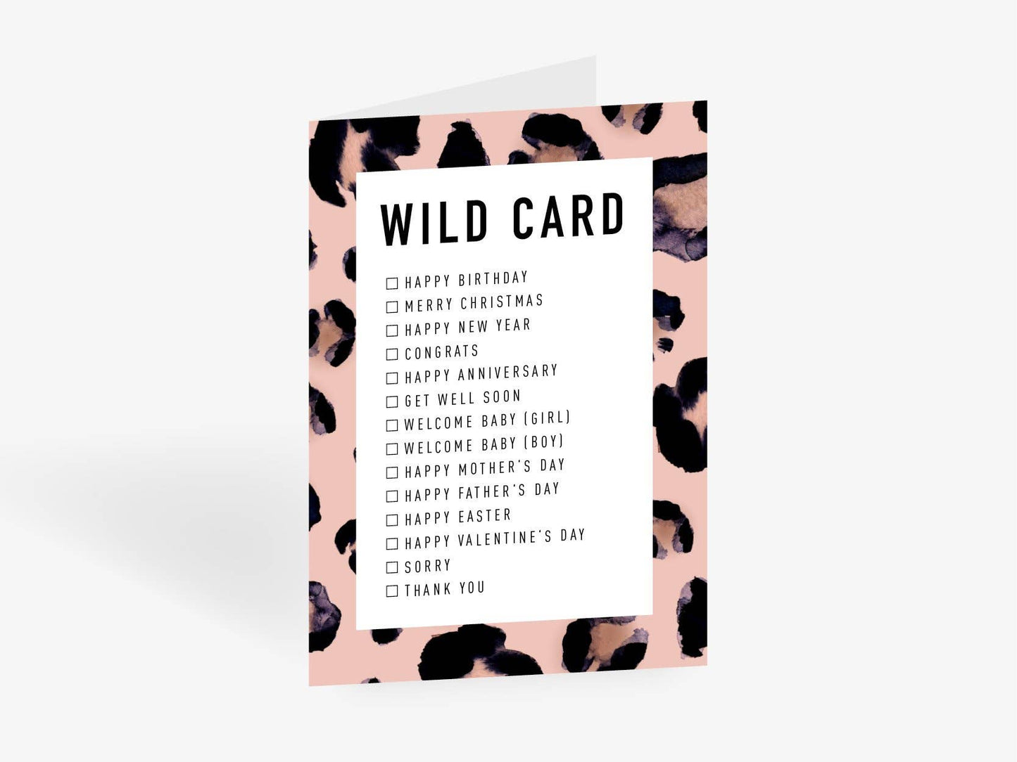 typealive - Greeting card/wild card