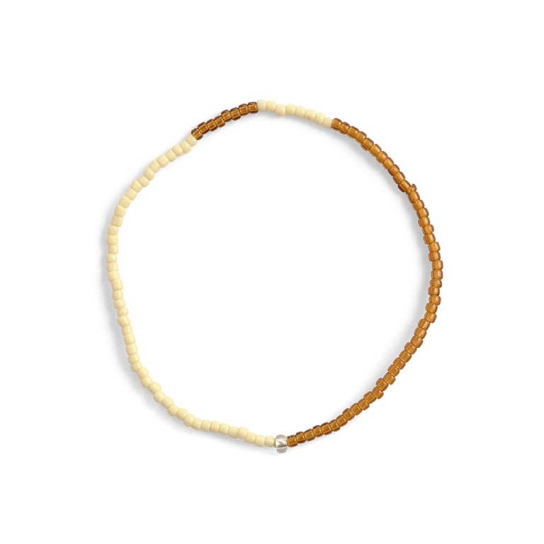 ByBazz - Armband Ava bruin