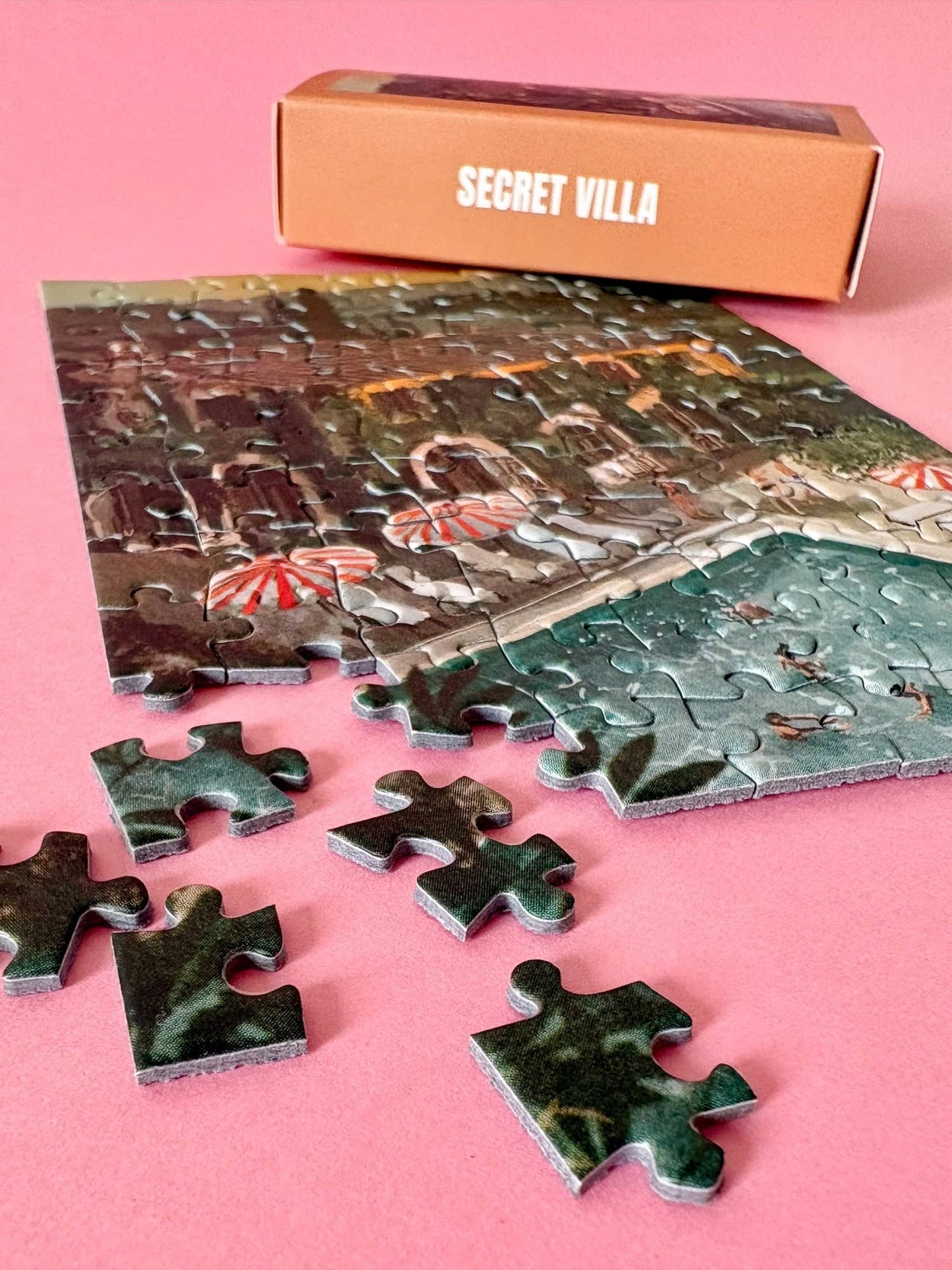 Piecely Puzzles - Mini-Puzzle Secret Villa, 99 pieces