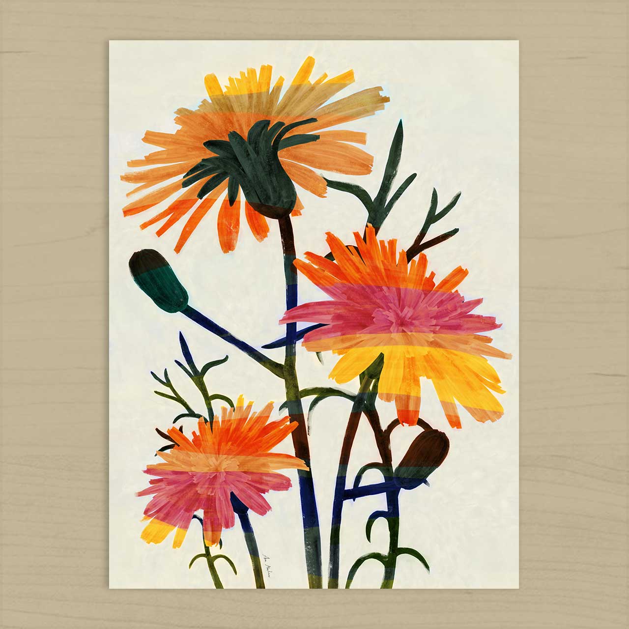 El buen limón - Wild Flowers Art Print