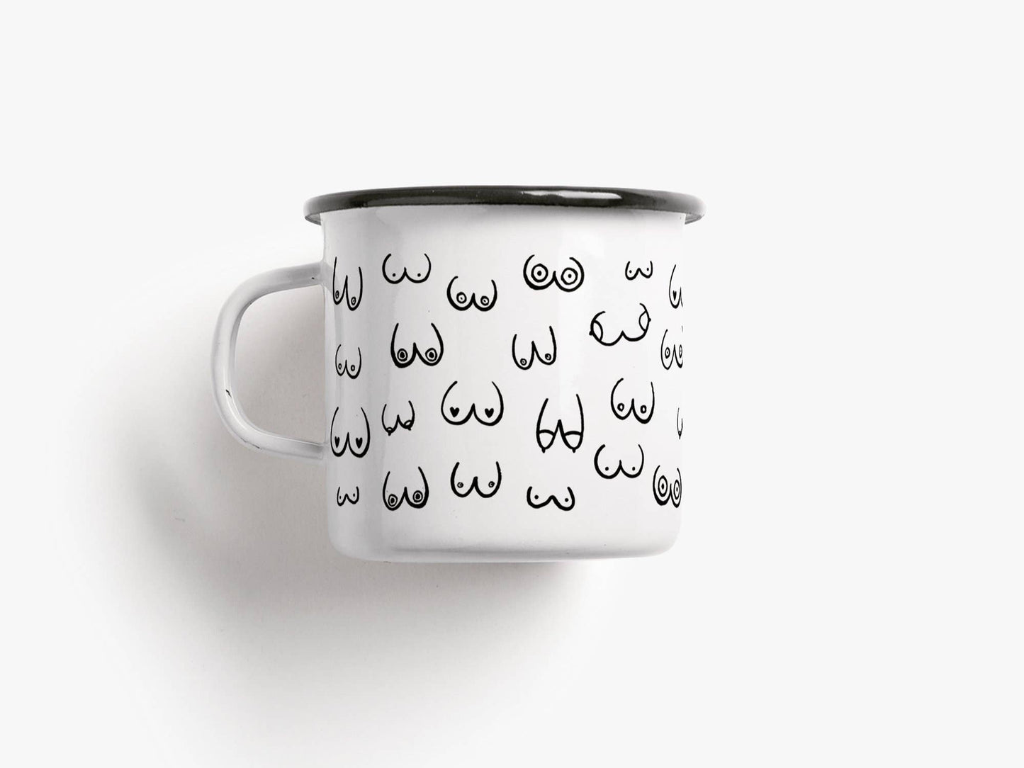 typealive - Enamel mug/Boob Friends