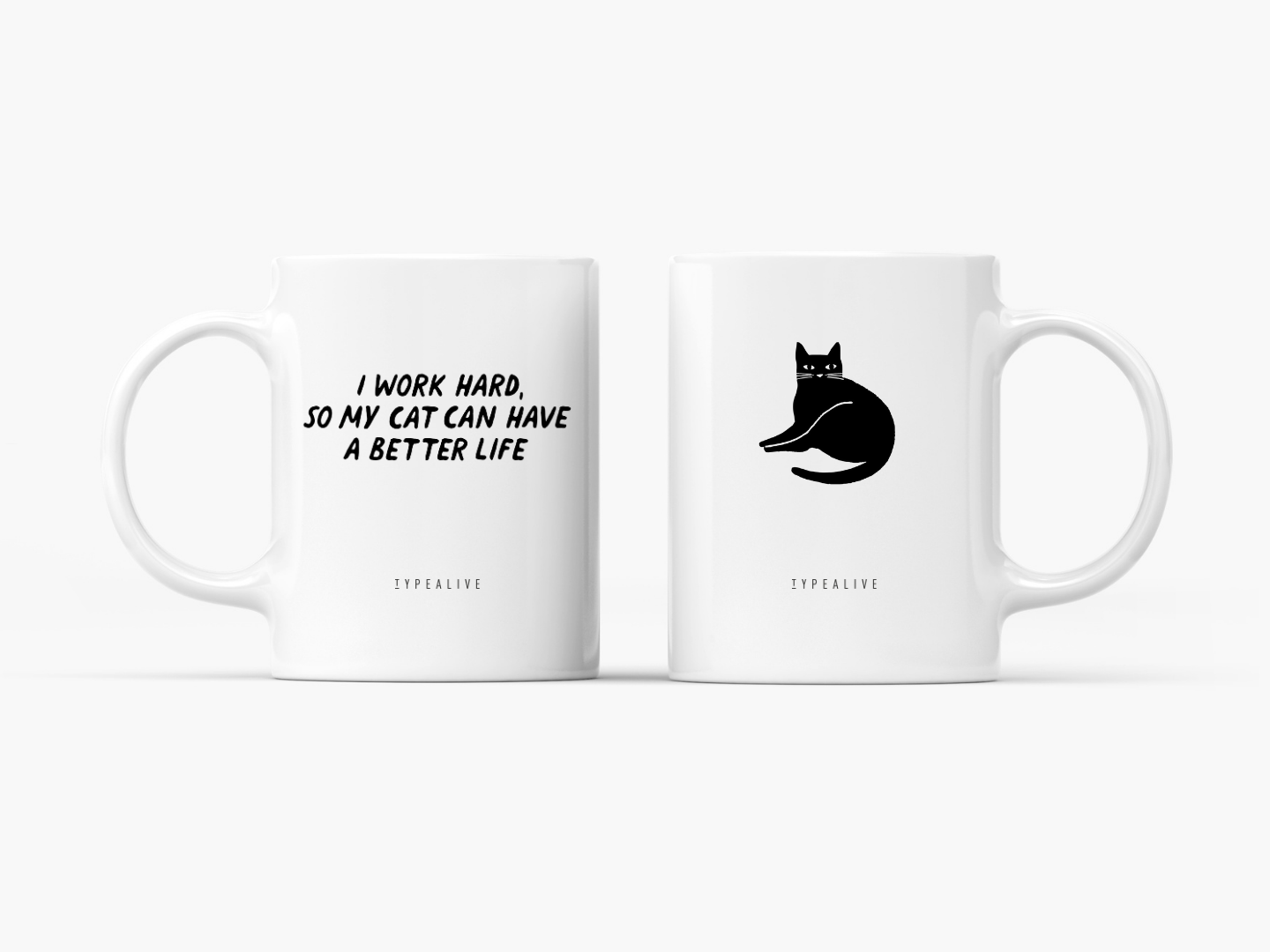 typealive - Ceramic Mug / Better Life "Cats"