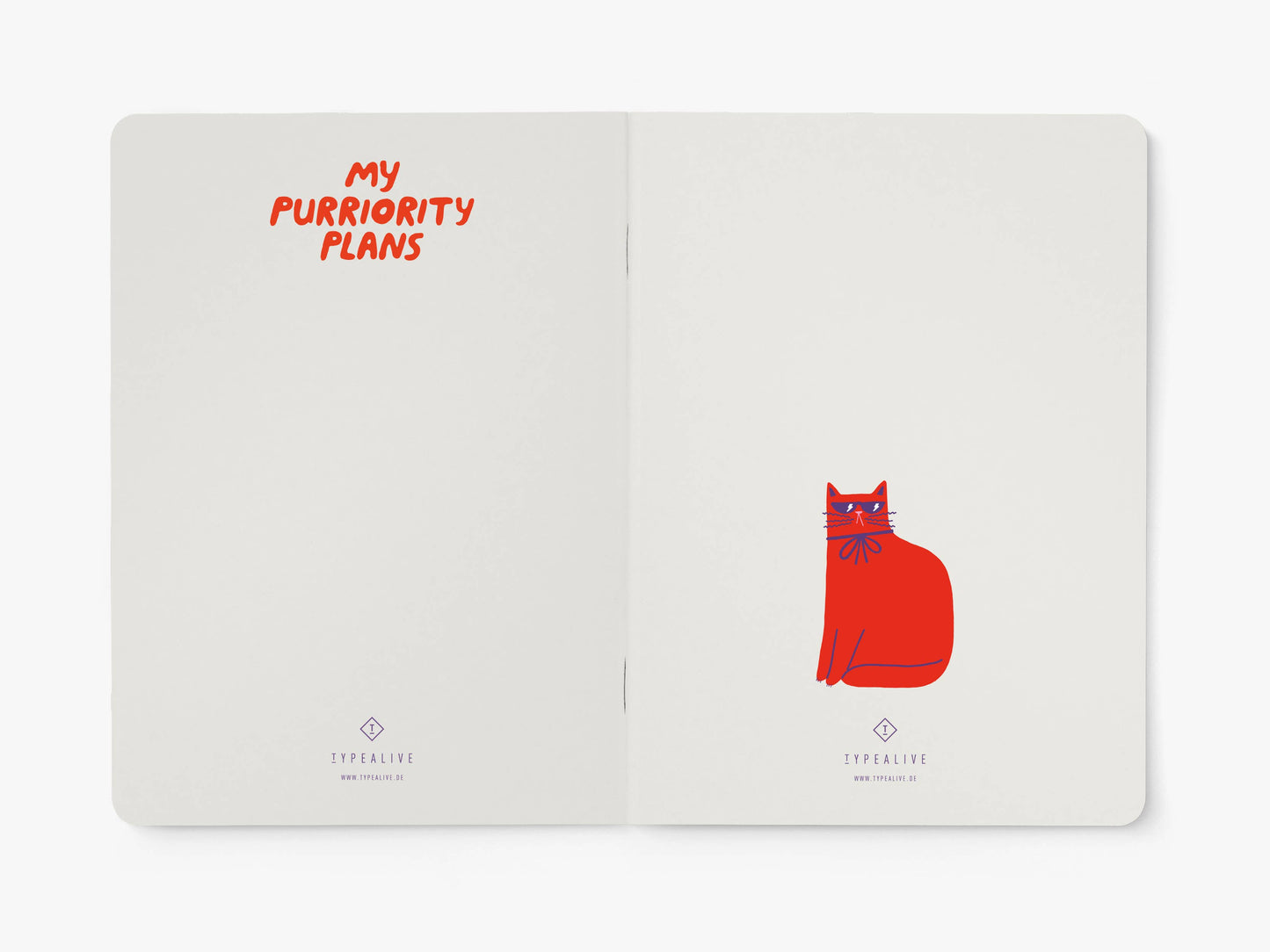 typealive - Notebook / My Purriority Plans