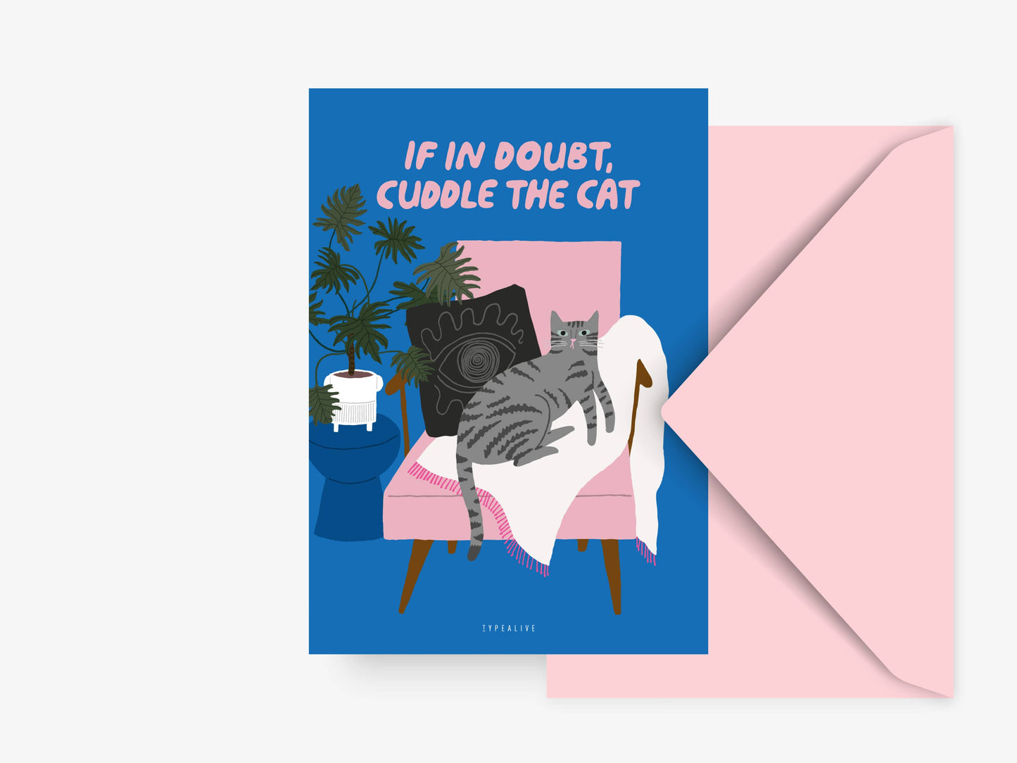 typealive - Postcard / Petisfaction "Cats" Cuddle