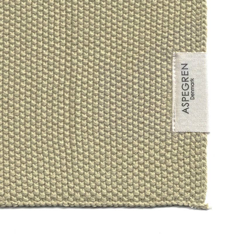 Aspegren Denmark - Dishcloths - Organic Cotton - Set of 2 - Knitted - Pampas