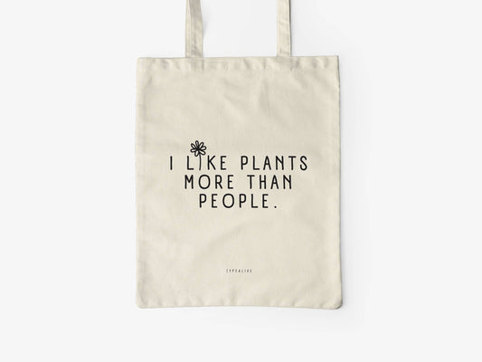 typealive - Cotton bag / I Like Plants
