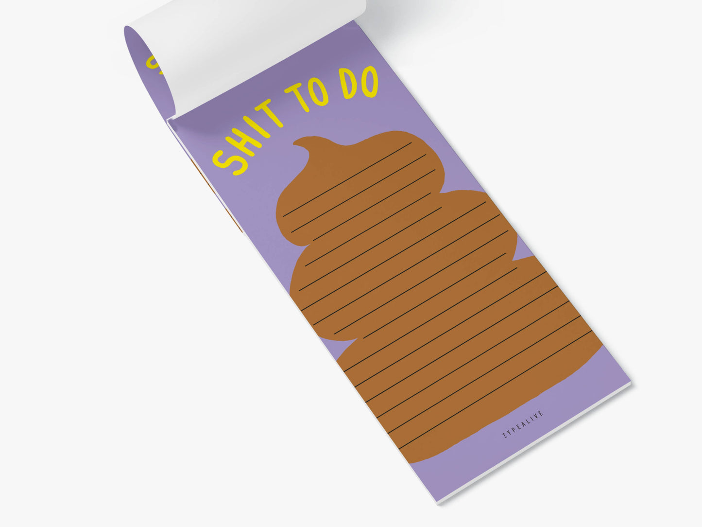 typealive - Notepad "narrow" / Shit To Do