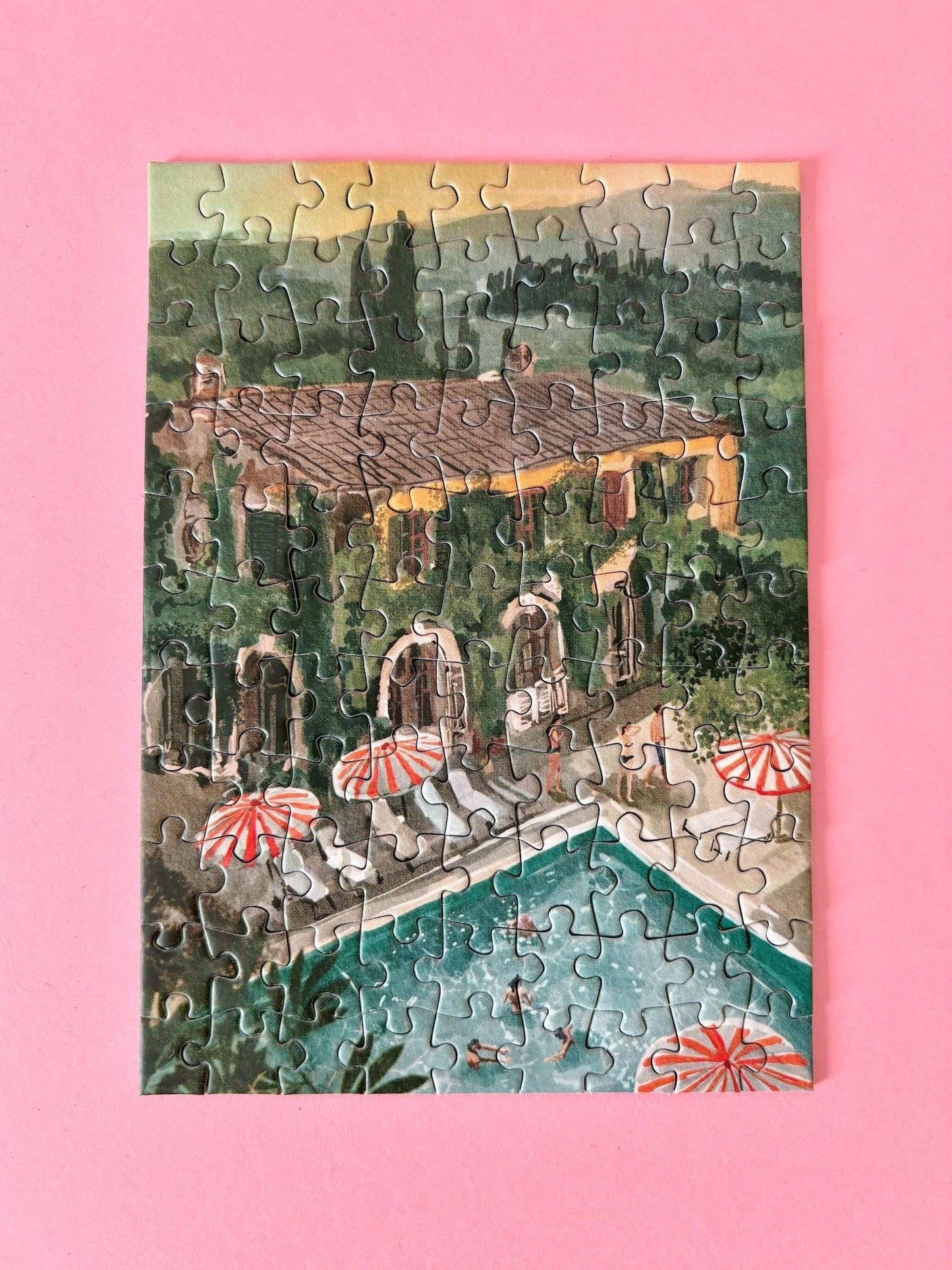 Piecely Puzzles - Mini-Puzzle Secret Villa, 99 pieces