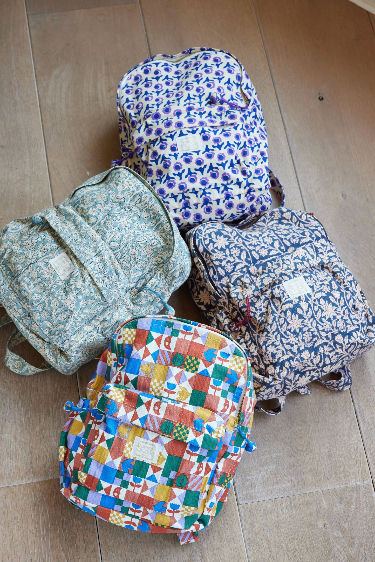 Bonheur du Jour - Biscotto Backpack - Goa Blue Green