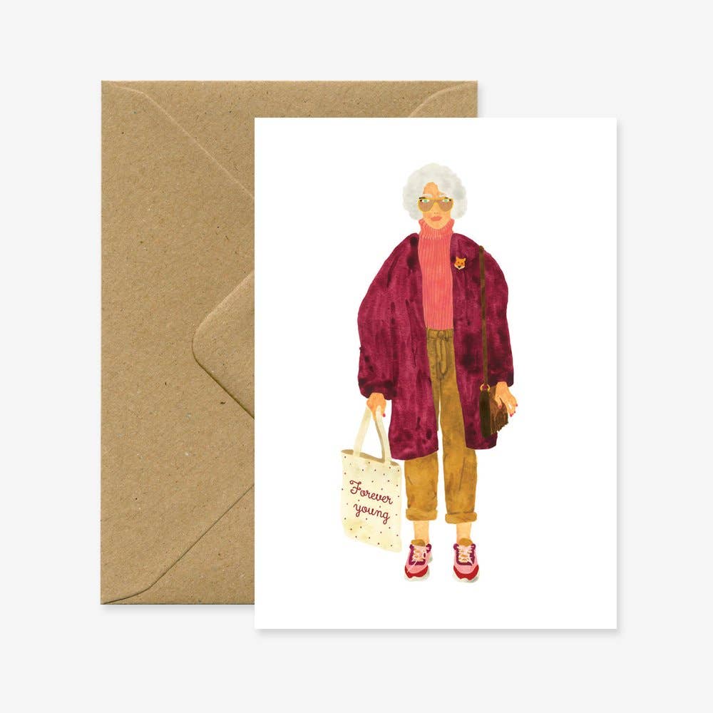 ALL THE WAYS TO SAY - Europe - Forever young - Greeting card