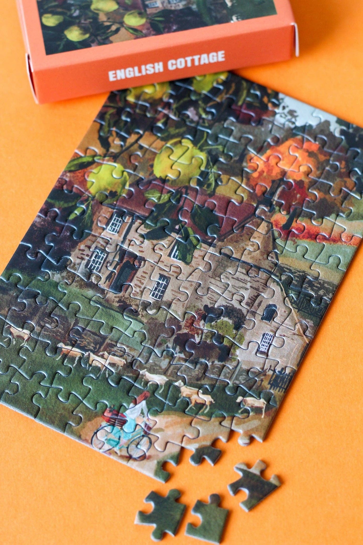 Piecely Puzzles - English Cottage 99 piece mini puzzle