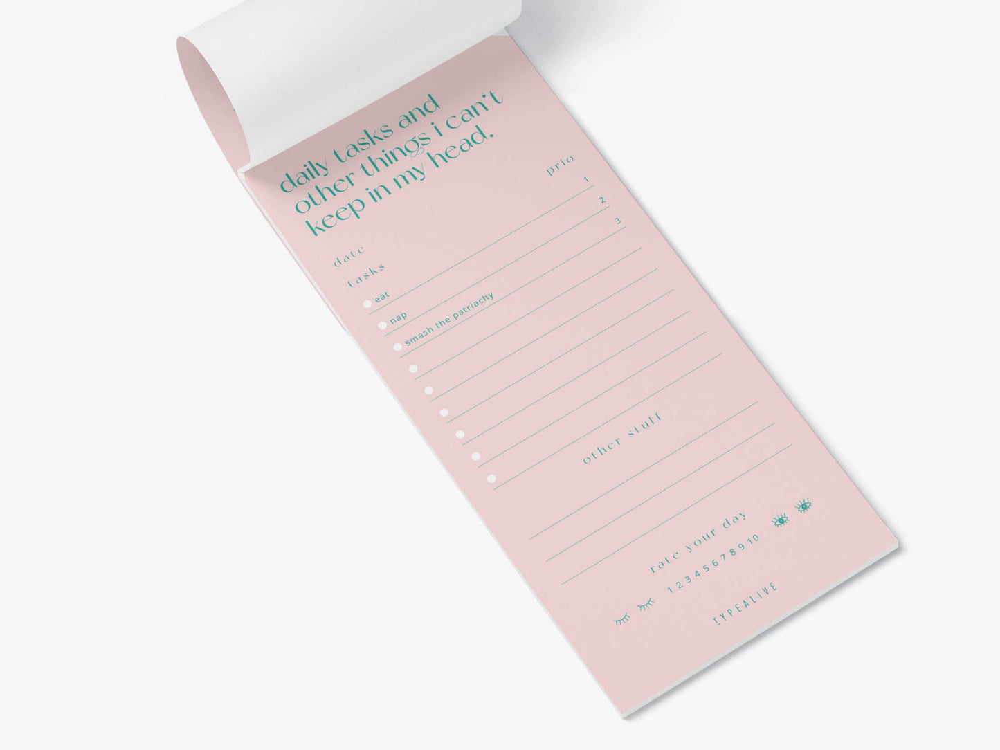 typealive - Notepad “slim”/Things