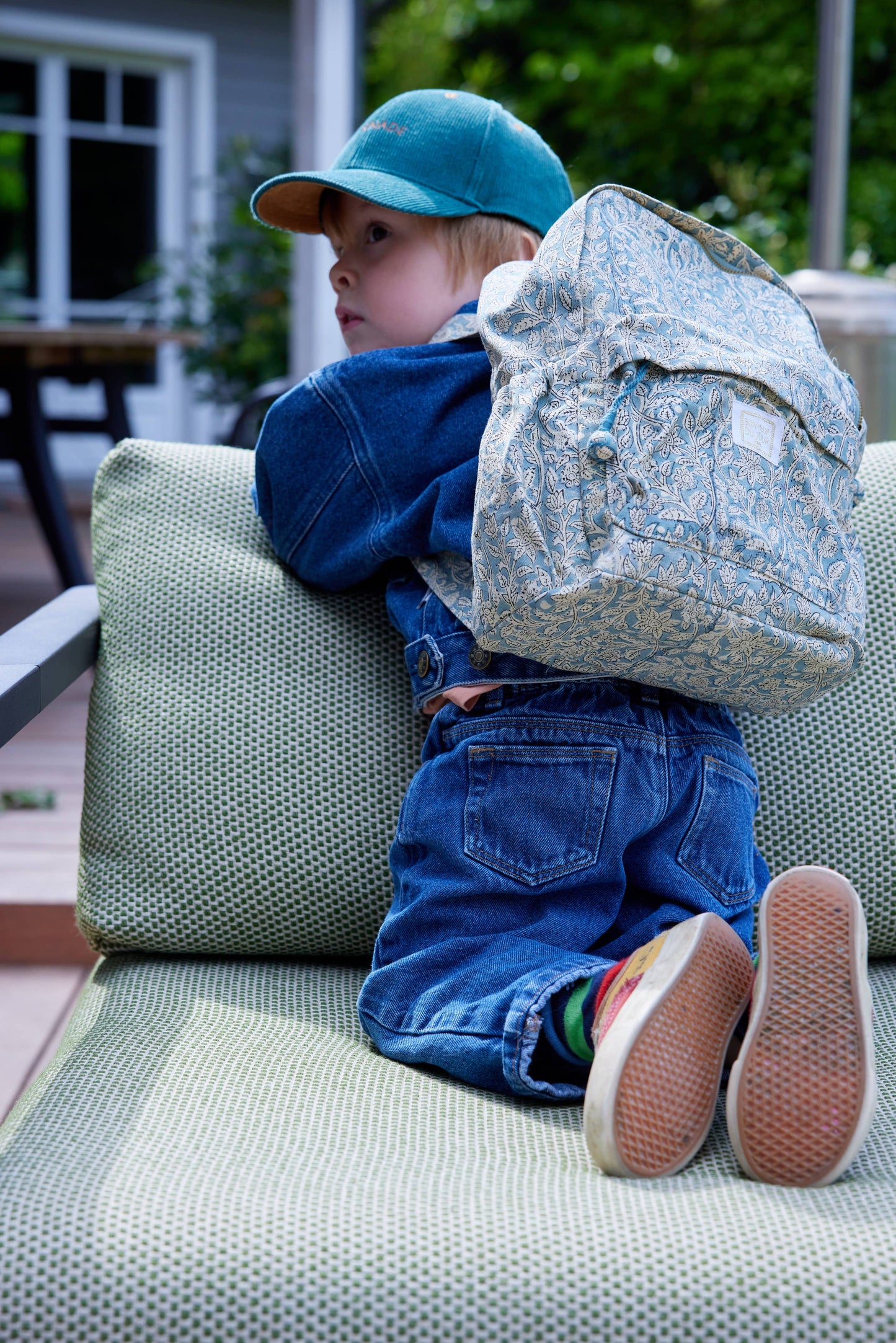 Bonheur du Jour - Biscotto Backpack - Goa Blue Green