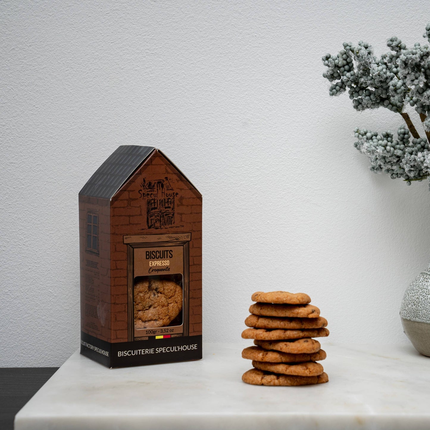 SPECUL'HOUSE - Expresso 'crunchy' cookies - 100 g