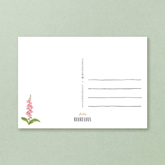 Studio Kuukeluus - Postcard fox