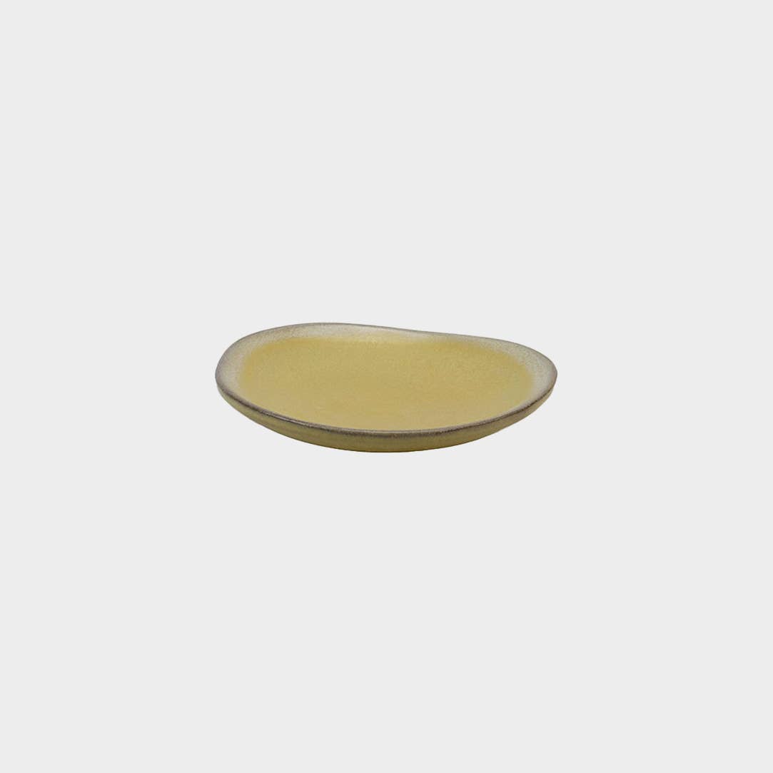 Maria Portugal Terracota - Yellow Dessert Plate Aveiro