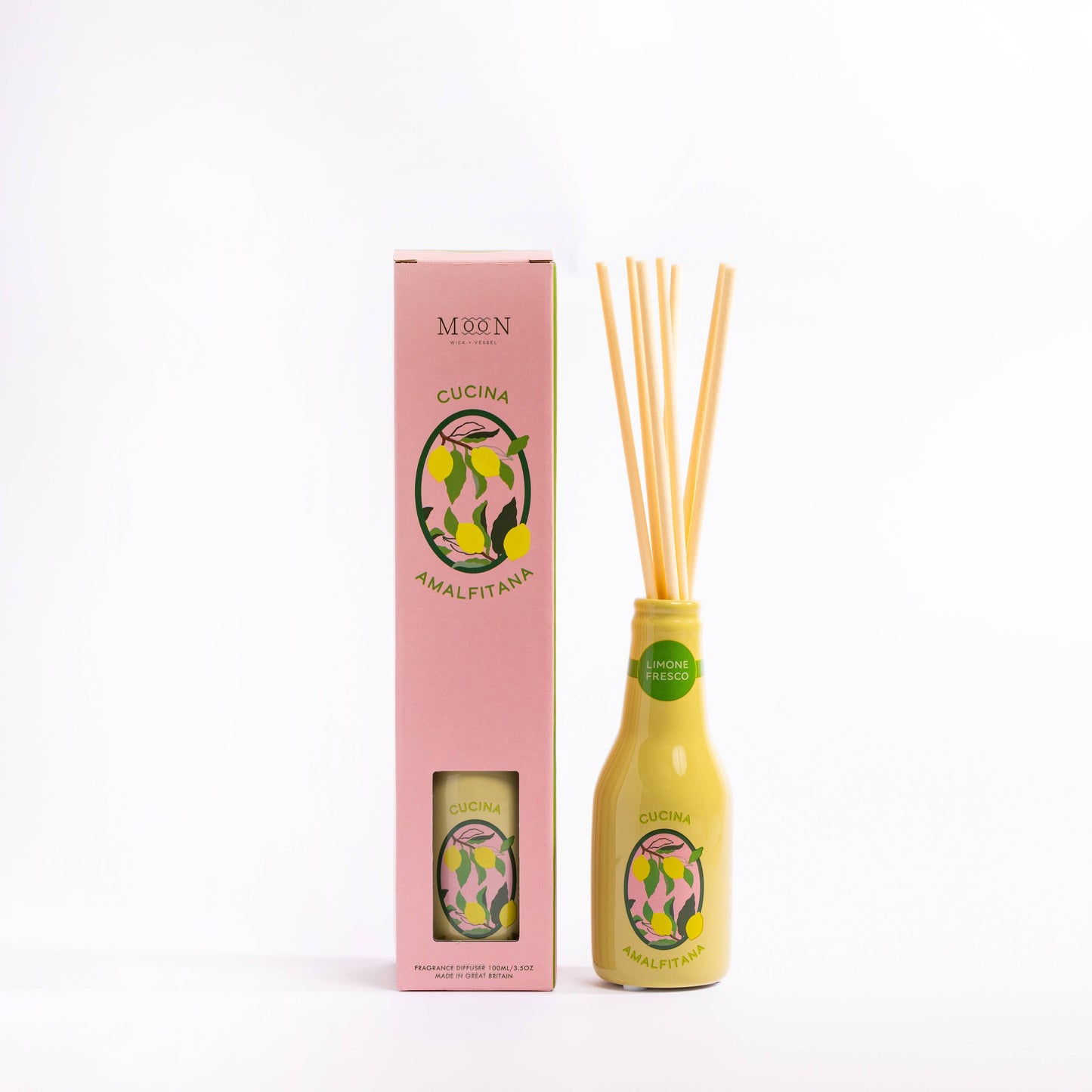 Wick and Vessel - Limone Fresca 100ml Diffuser