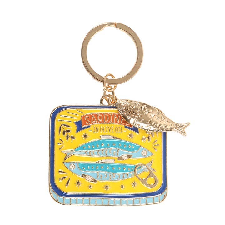 Something Different - Sardine Tin Keyring