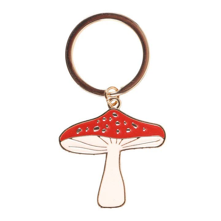 Something Different - Lucky Toadstool Keyring