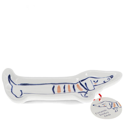 Rex Europe - Ceramic trinket dish - Sausage dog