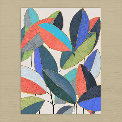 El buen limón - Ficus Leaves Art Print